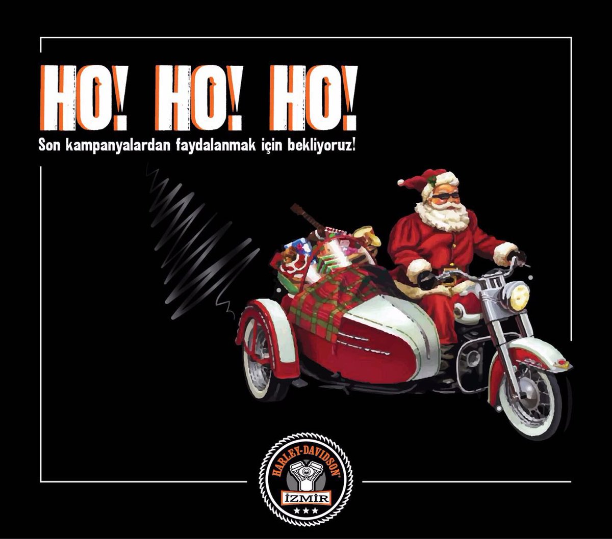 Hoşgeldin 2017! #harleyizm #2017 #welcome #happynewyear #harleydavidson #christmas #showroom #alsancak #kordon #izmir