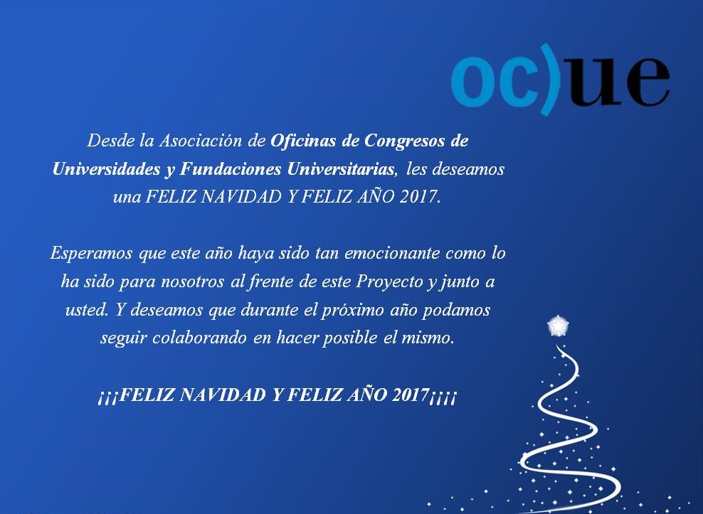 As_OCUE's tweet photo. ¡Desde OCUE, con nuestros mejores deseos para estas fiestas! https://t.co/HNd3KpHAss