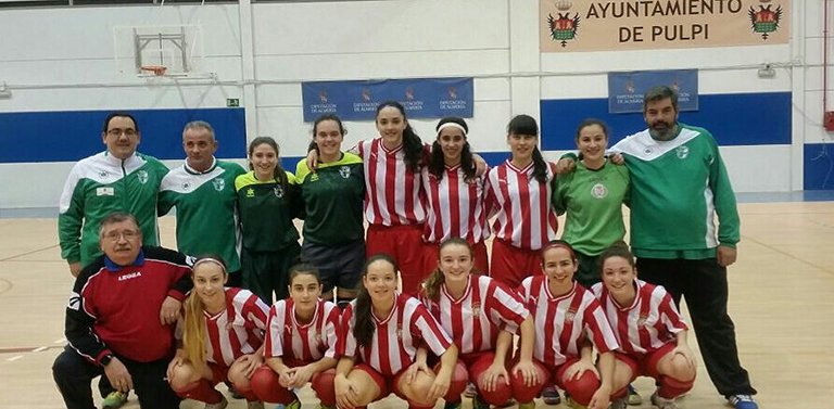 La selección almeriense de fútbol sala sub-17 busca el título andaluz en Pulpí tras superar a Málaga y Cádiz #almeriajuegalimpio <a href="/pulpi/">Andrea</a>