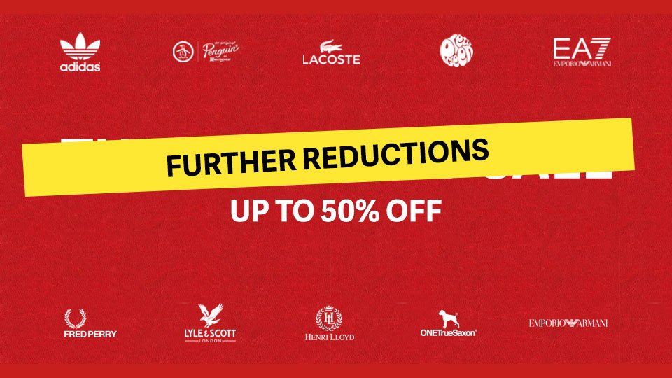 scottsmenswear's tweet photo. Further Reductions - up to 50% off https://t.co/mxXlGYFIWE https://t.co/3XCEsjCVhF