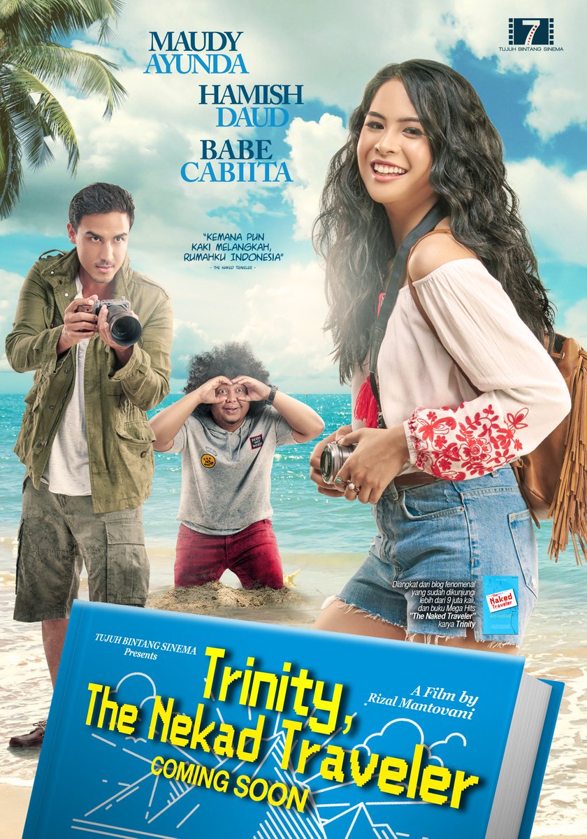 ttnt_movie's tweet photo. Official Teaster Poster #TrinityTheNekadTraveler

"Kemanapun kaki melangkah rumahku Indonesia" https://t.co/BGQS5GKbGu