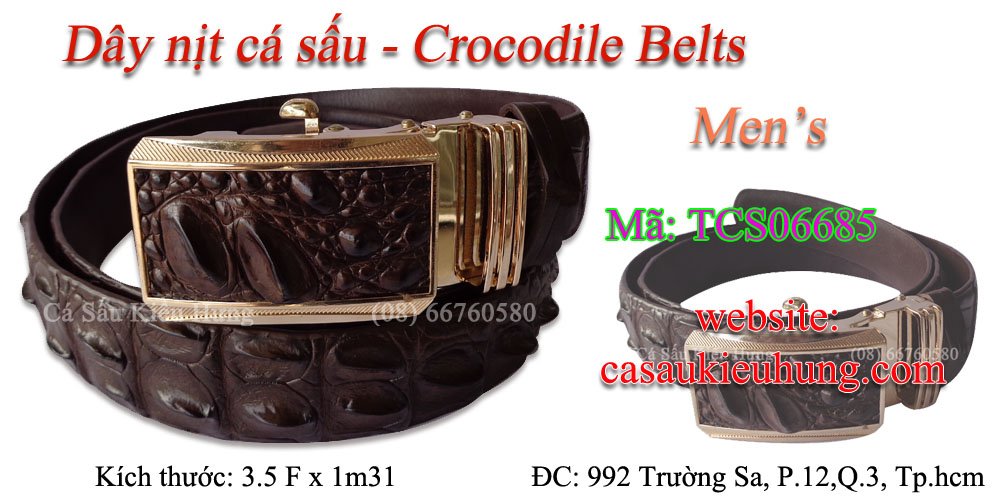 Ví da, bóp da, Dây nịt, túi xách, bóp đầm da cá sấu Kiều Hưng Đúng chất lựơng Đúng ng
