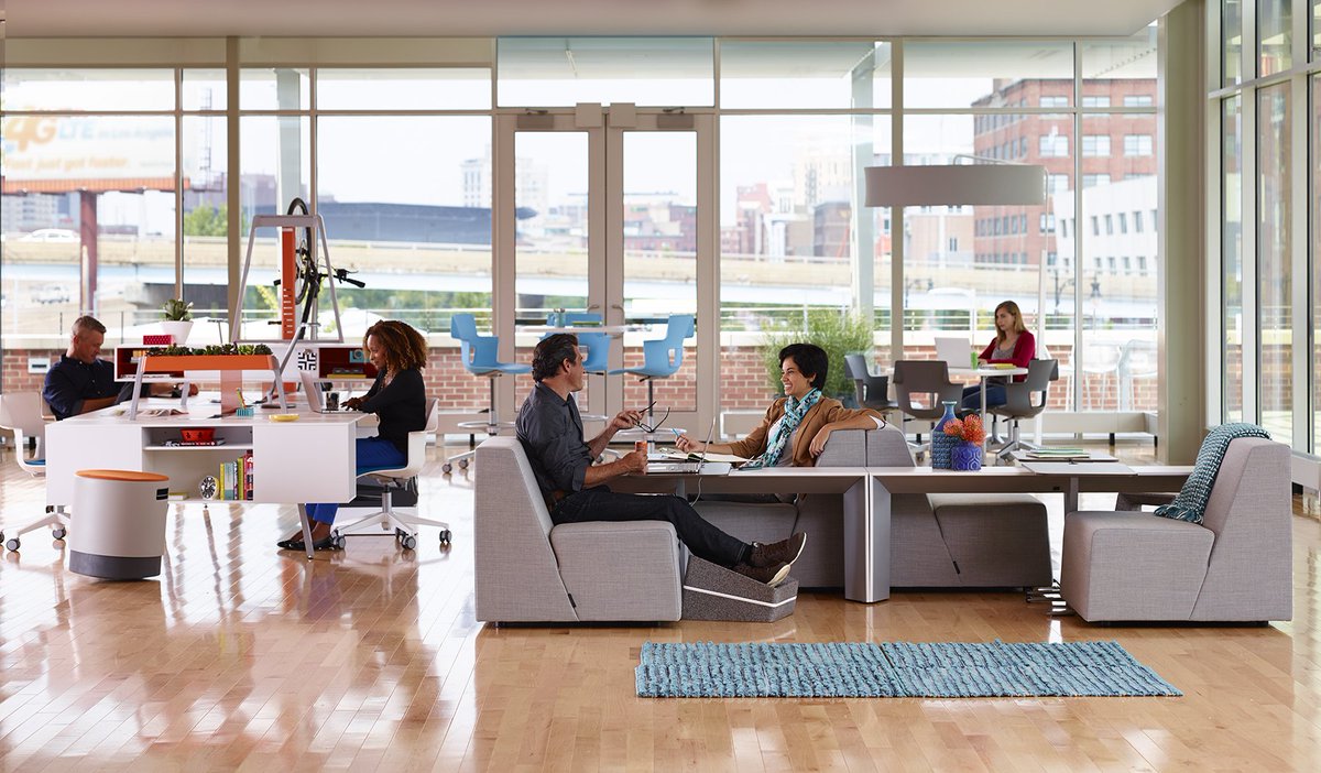 #Turnstone understands the need for comfortable #workspaces and supports this with their #Campfirecollection. bit.ly/campfire-footr…