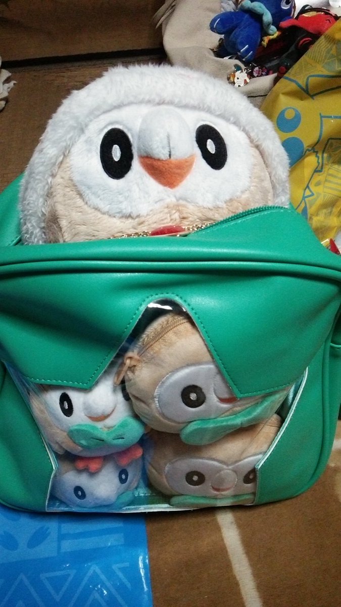 シロウ コトミネ 天草四郎 ぼたん در توییتر アニポケ ポケモンサンムーン モクロー ポケモン 我が家のモクロー ぬいぐるみ達もお気に入りのモクロー痛リュックに入れてたりします アニポケのモクローみたいに一緒だね T Co 6xls0rcxfk