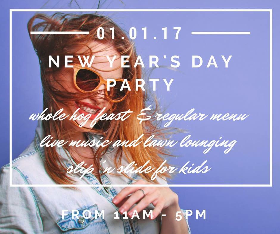 We’re starting 2017 with a big, lazy day of BBQ, music and more - come and join us on 1 Jan #elginmagic #overberg #newyear #bbq
