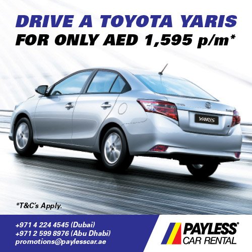 paylesscaruae's tweet photo. Toyota Yaris https://t.co/c62IsM1N9R Rent a Car #UAE #AbuDhabi #Dubai https://t.co/yCyd7zzI4X