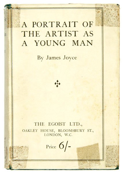 Libroantiguo's tweet photo. On this day in 1916, James Joyce’s book Portrait of the Artist as a Young Man is published in New York. https://t.co/wcWCv54Uym