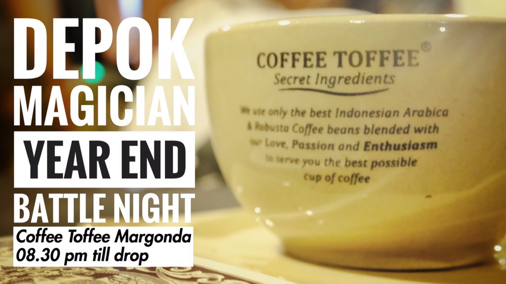 Hi tweeps. Hari ini beda nih. Kita bakal ngadain penampilan penutup 2016 sekaligus BATTLE NIGHT! 🔥🔥🔥