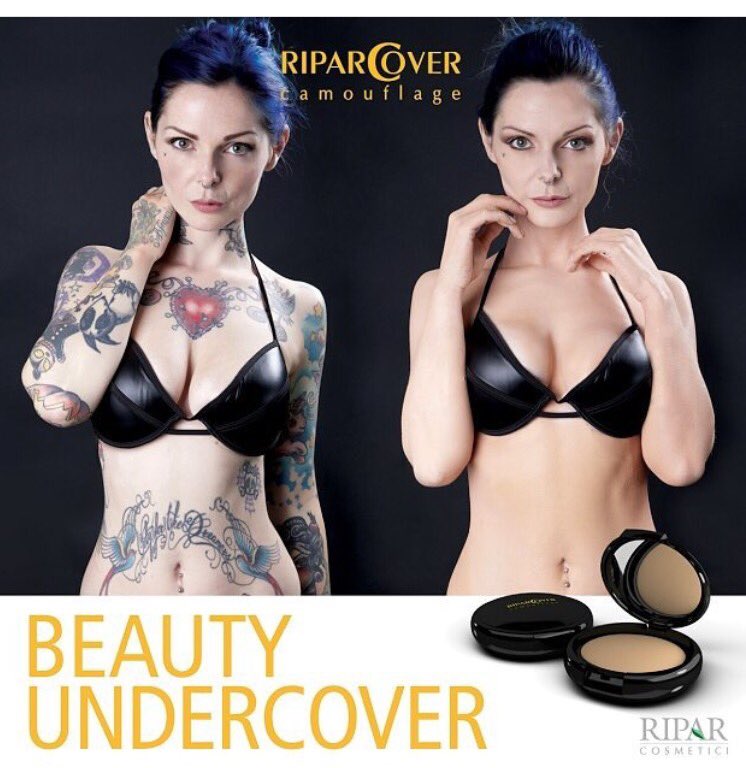 Ripar camouflage makyaj