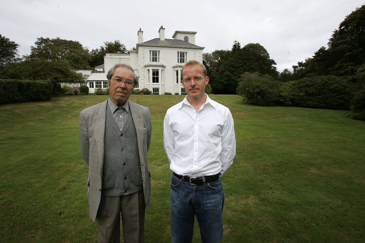 rogerwsmithltd's tweet photo. George Daniels continues to inspire young watchmakers through his watches and writings. Image taken in 2003 at his Isle of Man home. https://t.co/TPizYA9WYW
