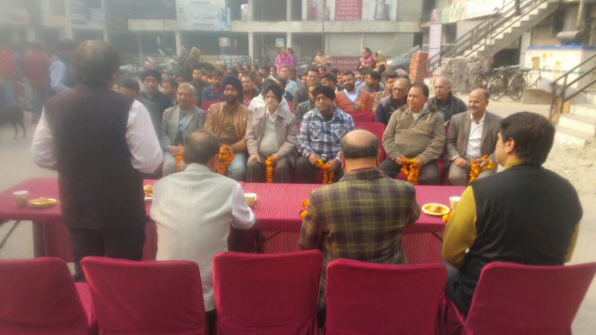 rajinderberi's tweet photo. We Thank everybody for attending the meeting kept at saffron mall.your support is appreciable https://t.co/1nCkCUnkdV