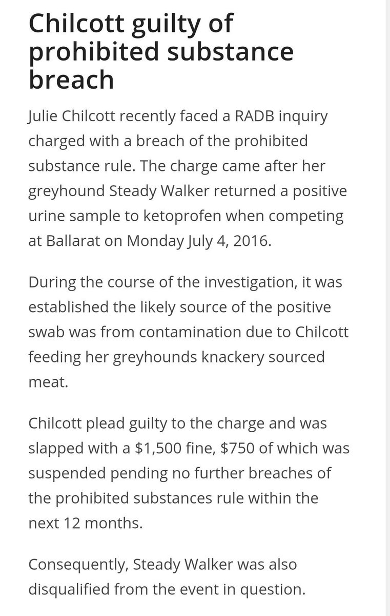 PetLevrieri's tweet photo. ☛#GreyhoundRacing #Australia ☚
📌#AnimalAbuse 📌#Doping 
⚠#Arsenic ⚠#Amphe ⚠#Cobalt ⚠#VitK 
⚠#Raceday #treatments ⚠

 https://t.co/TJfCwhJYR5 https://t.co/p24l0RuIGq