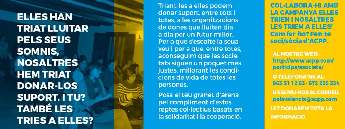 Elles han triat lluitar pels seus somnis i nosaltres hem triat donar-los suport. I tu? També les tries a elles? Suma't, fes-te soci/sòcia!