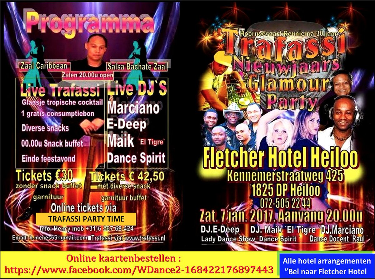 latinworldnl's tweet photo. Get your tickets for the Trafassi Nieuwjaars party @ https://t.co/nvc3qLpGz5 #trafassi #newyearsparty @TRAFASSI1 https://t.co/DdSbGttIrL
