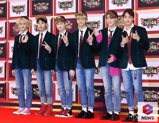 melonmark_th's tweet photo. [PRESS] 161229 #MARK AT #KBSGAYODAEJUN 2016 (2) https://t.co/L5gsnEpx29