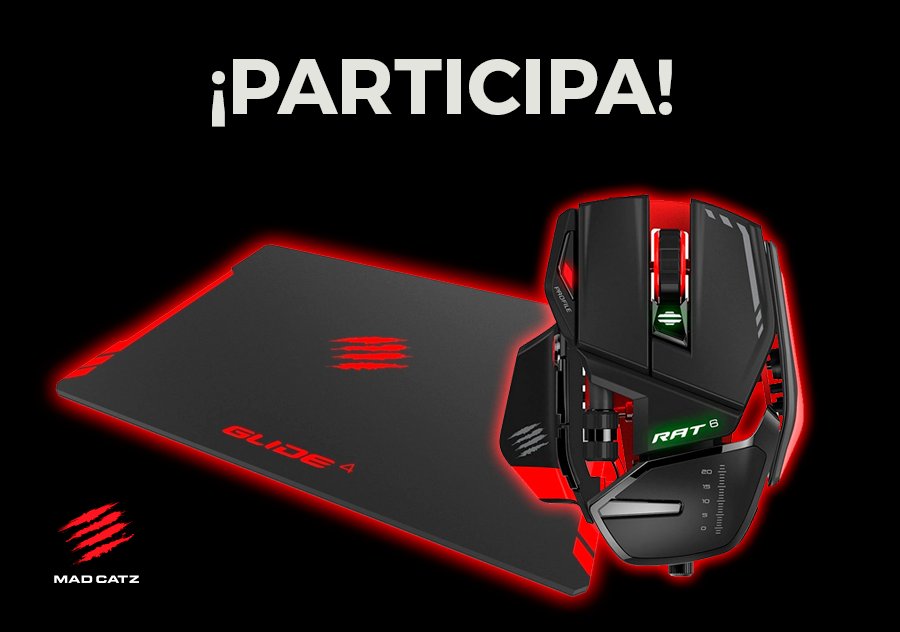 pccomponentes's tweet photo. ÚLTIMA OPORTUNIDAD! RT y sigue a @pccomponentes y llévate pack Ratón gaming Mad Catz RAT6 y alfombrilla Mad Catz  Glide4. ¡Viva la navidad! https://t.co/QuzrSsbi97