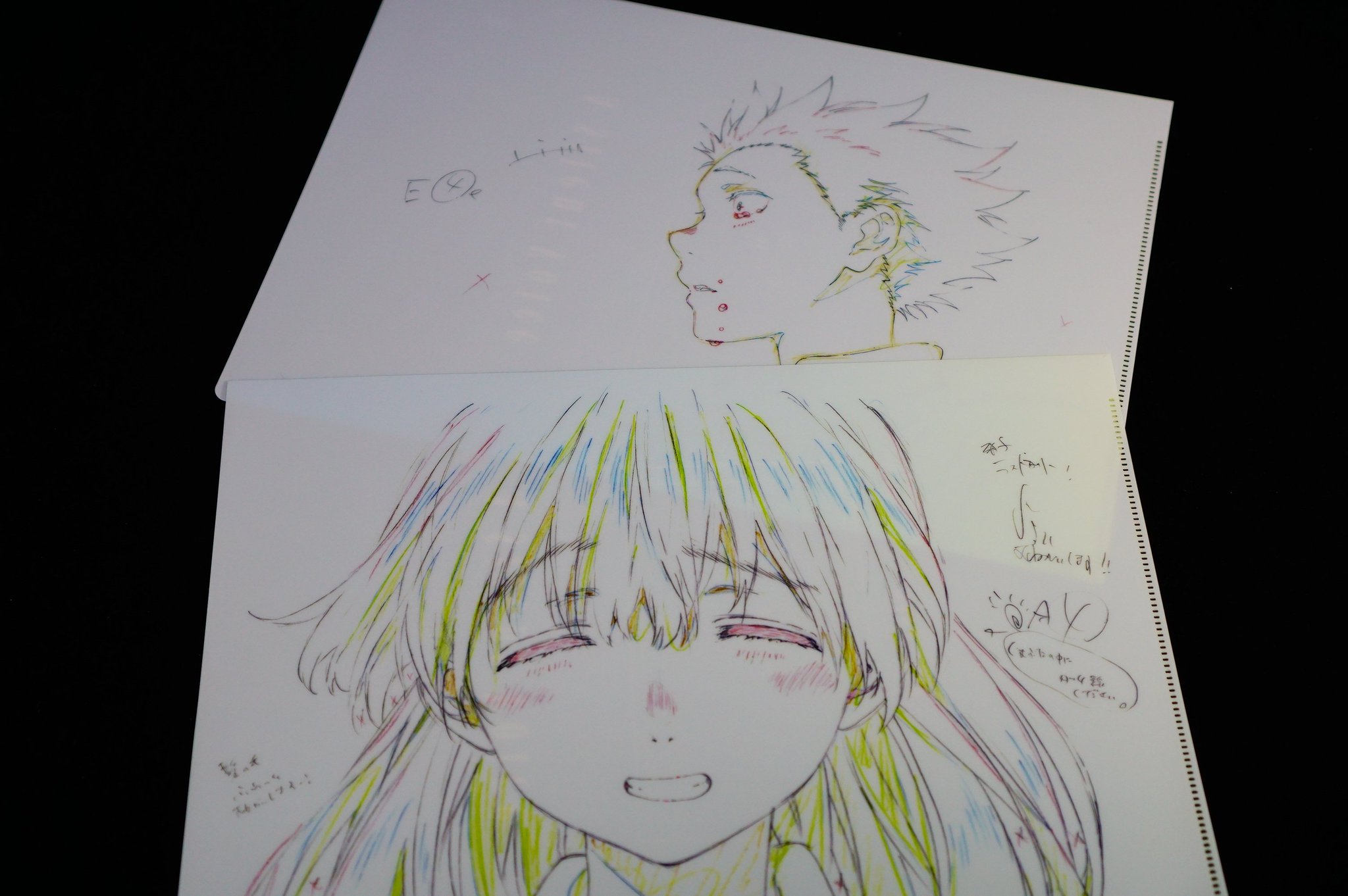 ブルー×レッド 聲の形 原画集 | irai.co.id