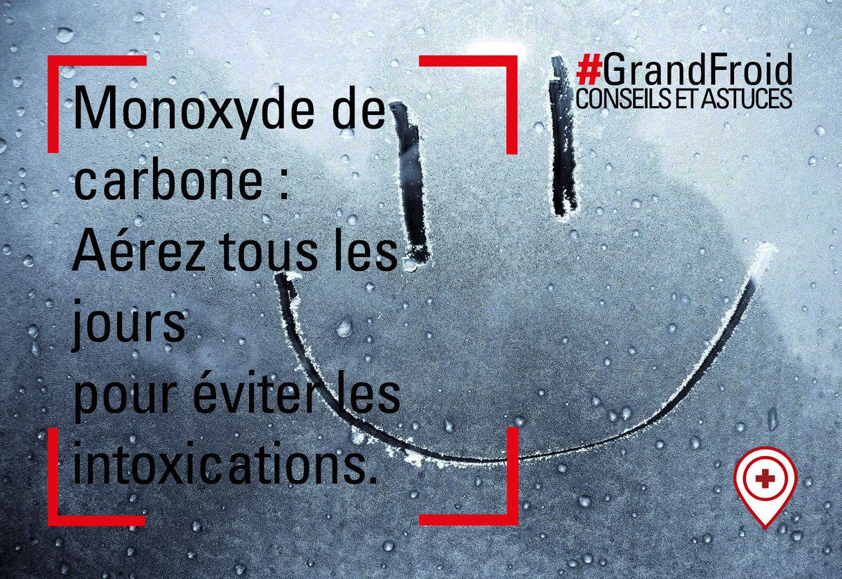 CroixRouge's tweet photo. #GrandFroid Les #intoxications sont fréquentes en hiver : aérez au moins cinq minutes par jour :)
> https://t.co/UoPEoFCxhk https://t.co/9yWdGWEbVI
