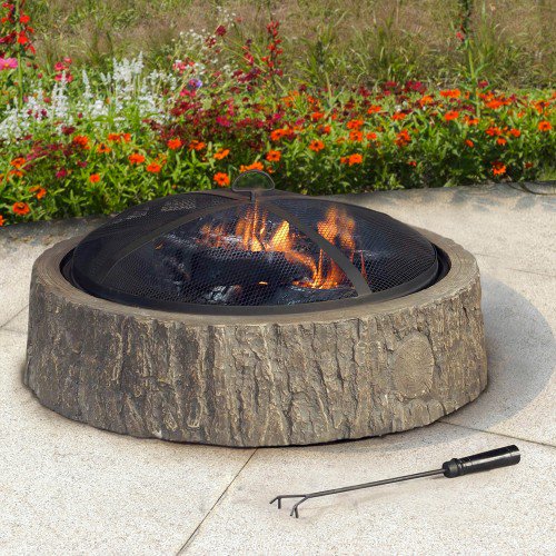sunjoyonline's tweet photo. Get the pure, undomesticated beauty that stems from nature with the addition of this handsome, rugged, wood-burning fireplace. https://t.co/ZZjfdEdwY2