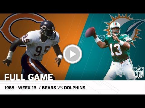 Dolphins End '85 Bears Undefeated Season (Week 13, 1985) ... slninja.com/erpv #new england patriots #patriots