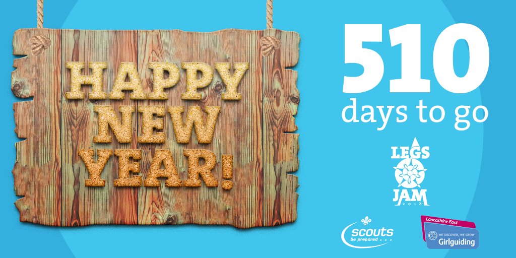 LEGSJam's tweet image. #HappyNewYear2017 There's just 510 days to go until LEGSJam 2018!