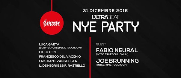 liveticket_it's tweet photo. #SmoovePresent: #NYEParty #FabioNeural + #JoeBrunning all’#UltraBeat a #MonteforteIrpino, sabato 31 dicembre 2016. https://t.co/zpNXebPcMQ https://t.co/EU4nFxHrbj