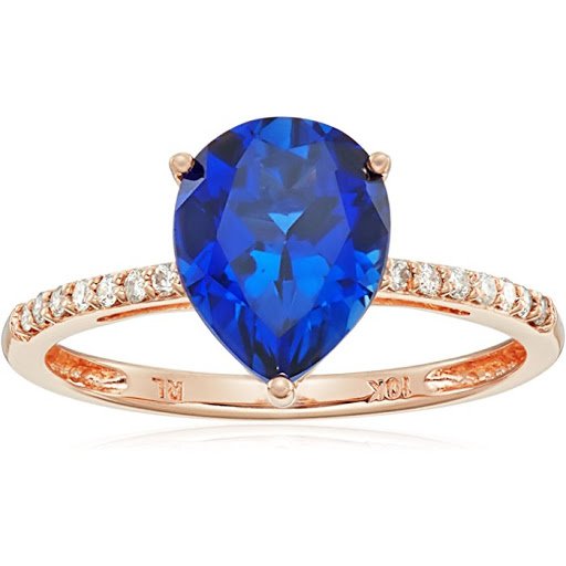 JewelryOwn's tweet photo. 10K Rose Gold Pear-Cut Created Sapphire Diamond Accent… https://t.co/nwkz78y5NL #100250 #cocktailrings #coloredstone #diamond #finejewelry https://t.co/6hd0j6nr3t