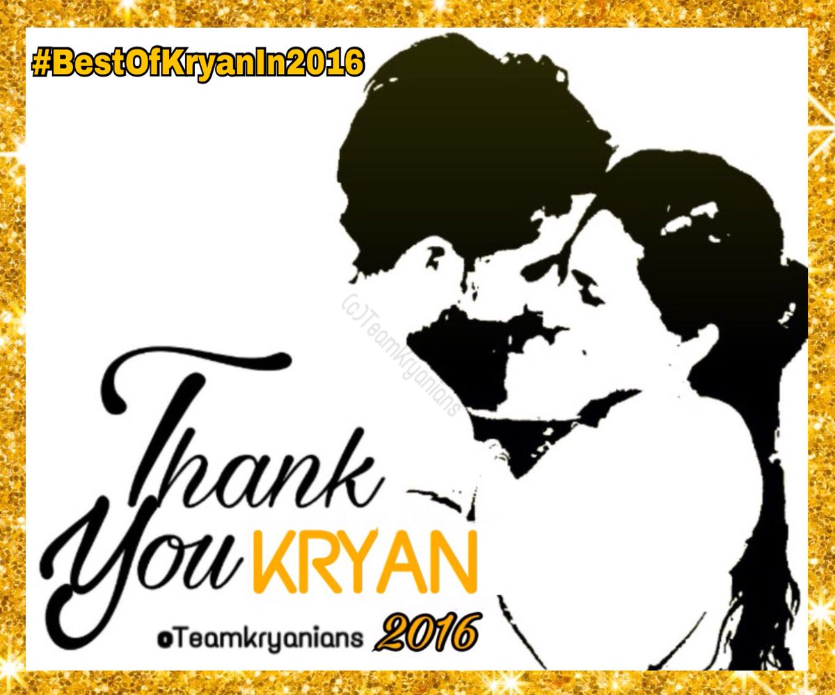 TeamKryanians's tweet photo. 3 Days until we say Goodbye to a Kryan filled 2016!

Share your #BestOfKryanIn2016 moments 

Don't forget to include the hashtag :) https://t.co/AJkk5vDgIe