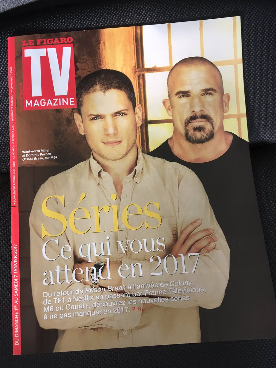 NathalieChuc's tweet photo. Tout sur les séries 2017 dans @TVMAG avec mon interview de @DominicPurcell 💬https://t.co/Qeajmppfwv https://t.co/UQJYaCO5Bs
