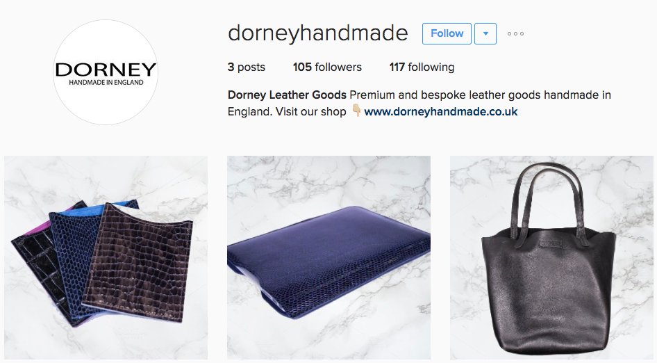 Dorney Leather Goods tweet media