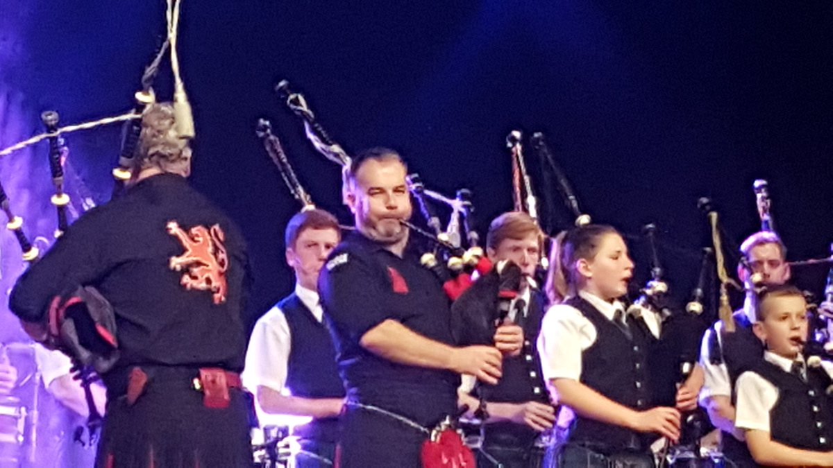 suzi0207's tweet photo. @stjosephsdgc @StJosephsDfs proud teacher moment @chillipipers  last night with at least 4 of our talented pupils on stage. https://t.co/GRsNNm3OoN