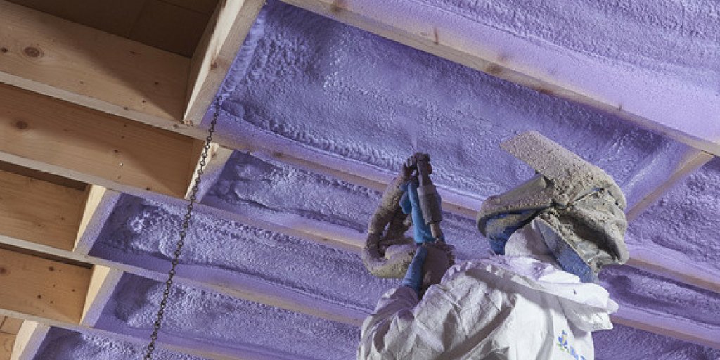 WALLTITE_UK's tweet photo. If you are interested in training as a Foam Master please contact us to find more https://t.co/4sb8aR3Gko #sprayitpurple https://t.co/k1KxkGLpEZ
