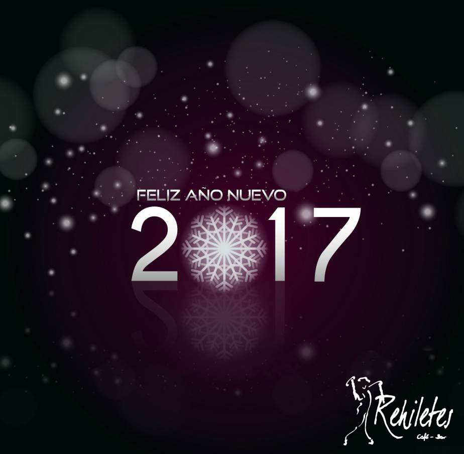<a href="/RehiletesCafe/">Rehiletes Café</a> les desea un feliz y próspero 2017
¡¡Os esperamos en el nuevo año!!
#Feliz2017 
#Huelva
<a href="/casillasdrc/">Davyd's</a> <a href="/davydcasillas/">Davyd Casillas</a>