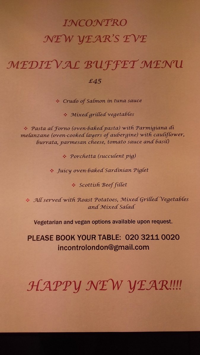 IncontroFinsPk's tweet photo. What are you going to do on Saturday the 31st? Join us to celebrate the New Year together! @RestaurantClubX @eatguide1 @EatCrouchEnd https://t.co/BQ727xCDpx