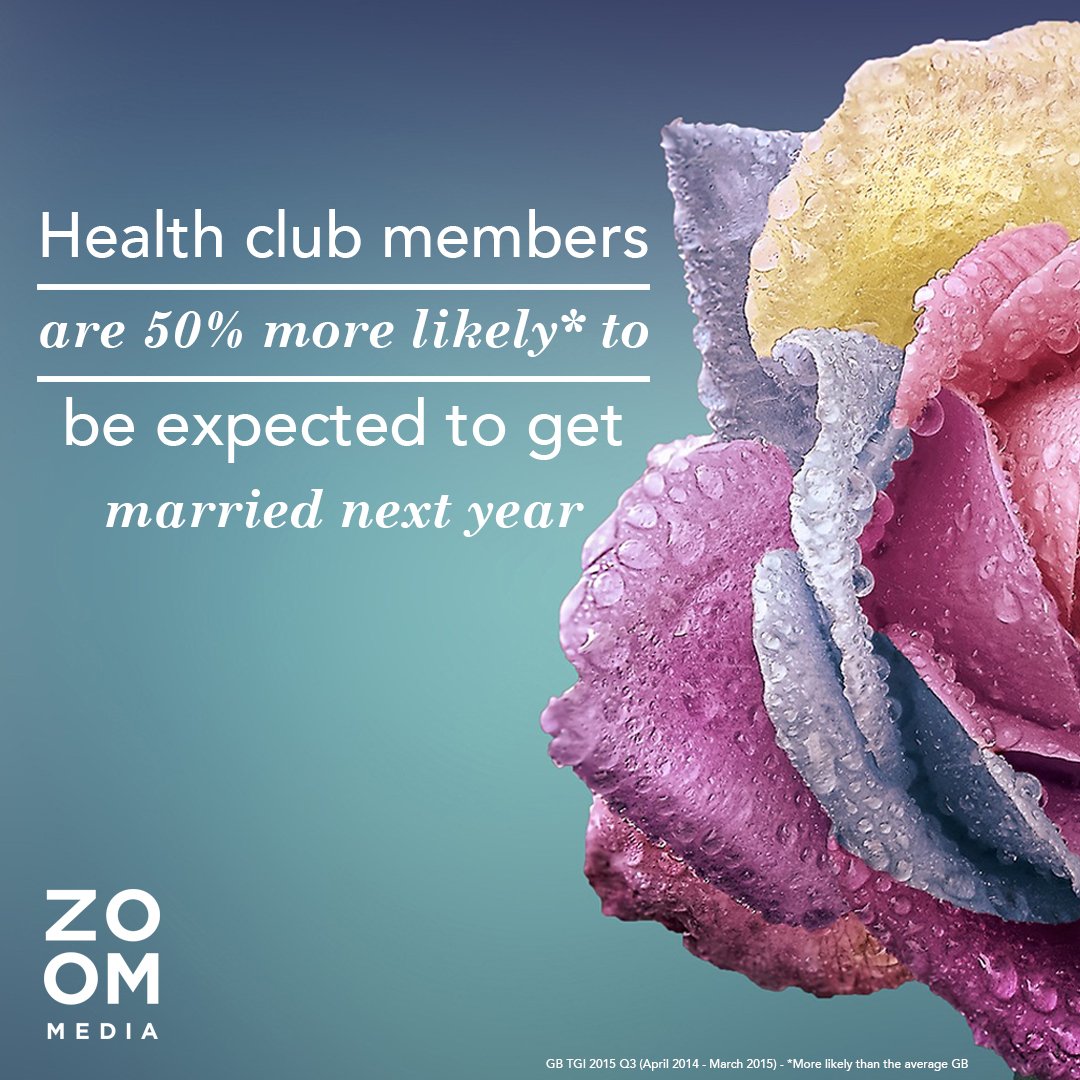 ZoomMediaLocal's tweet image. Wedding guest are known for attending the gym before the big day. Advertising your company could get their business!