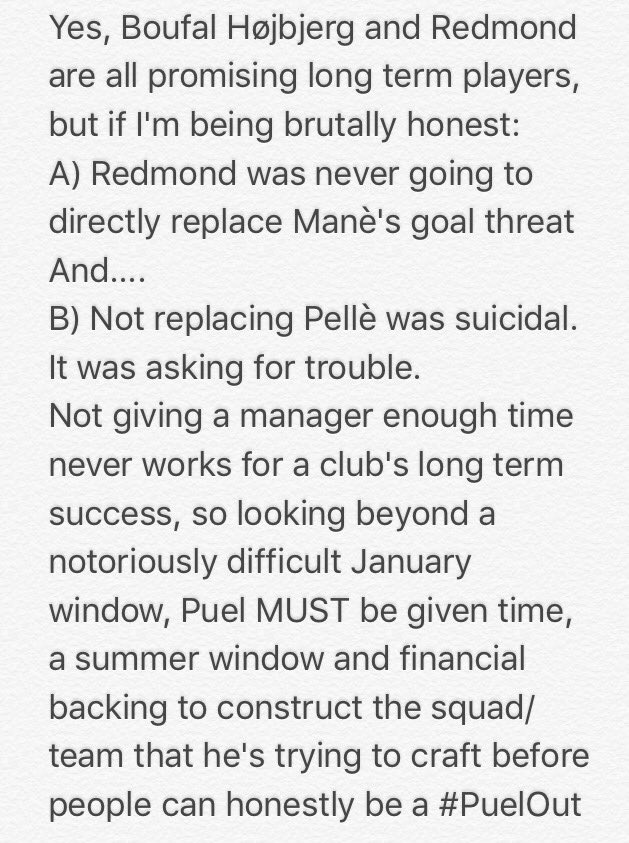 SaintsfcViews's tweet image. A couple of thoughts of the current situation ongoing at Southampton. Let me know your thoughts? #Saintsfc