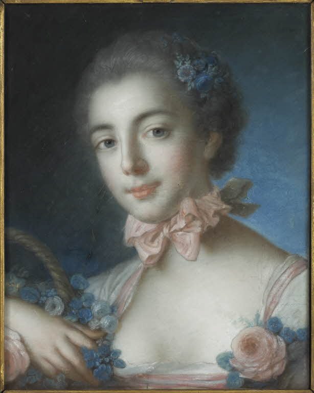 Madame de #Pompadour was born #OnThisDay in 1721. This is her portrait painted by François Boucher.