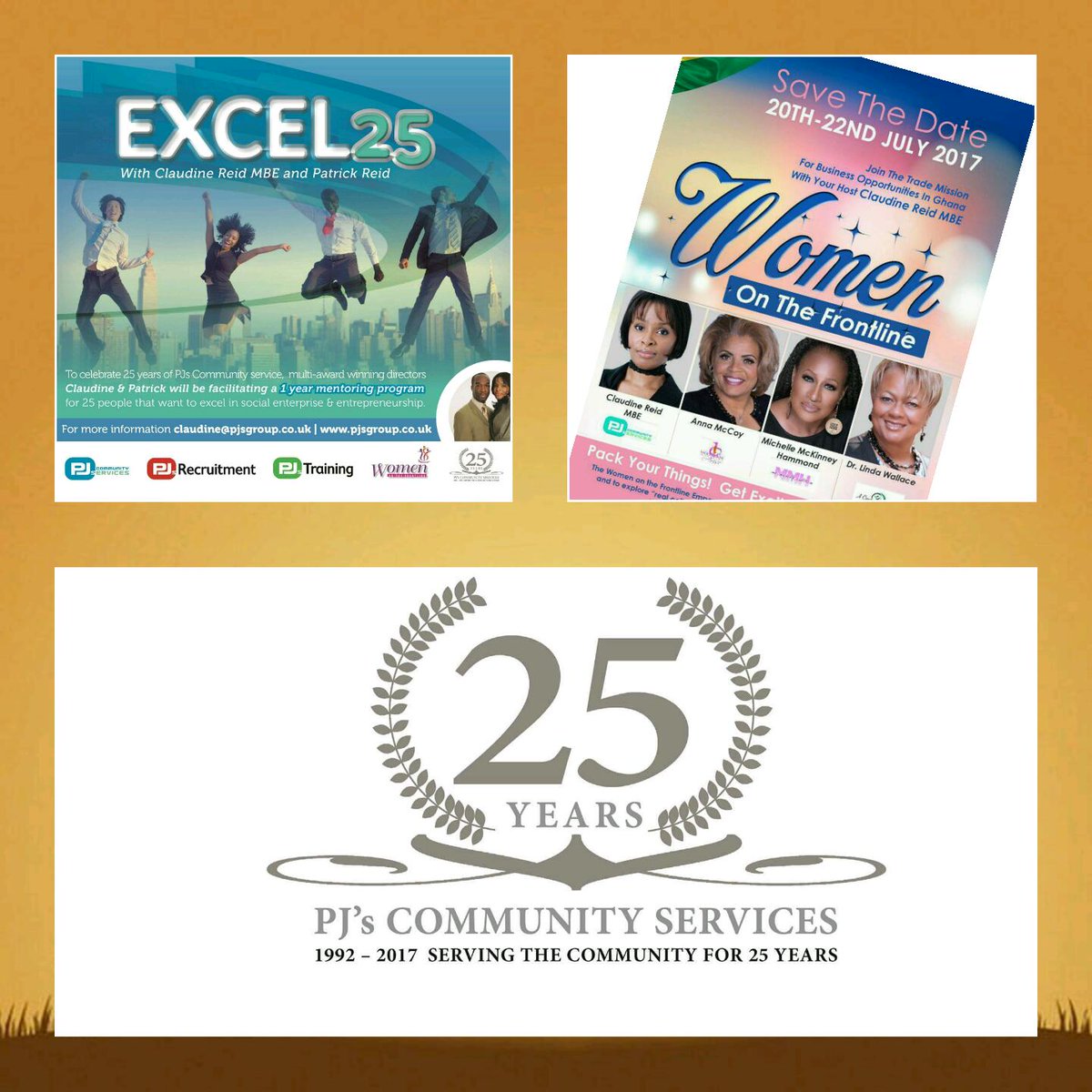 Having a strong shared vision has helped drive our sustainability #25years <a href="/patreid121/">Pat Reid</a> <a href="/ClaudineReid1/">Claudine Reid MBE</a> what drives your sustainability?