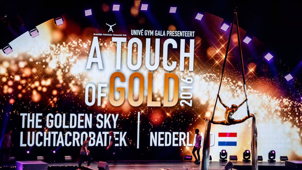 Eindelijk is 't zover! A touch of gold it is. Geweldige show vol met gymsport, spektakel &amp; entertainment <a href="/ZiggoDome/">Ziggo Dome</a>.