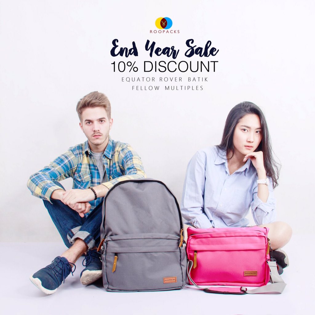 END YEAR SALE IS HERE! Get 10% discount off for all products till Dec 31th 2016.

#roopacks #redefineadaptive #discount #endyearsale