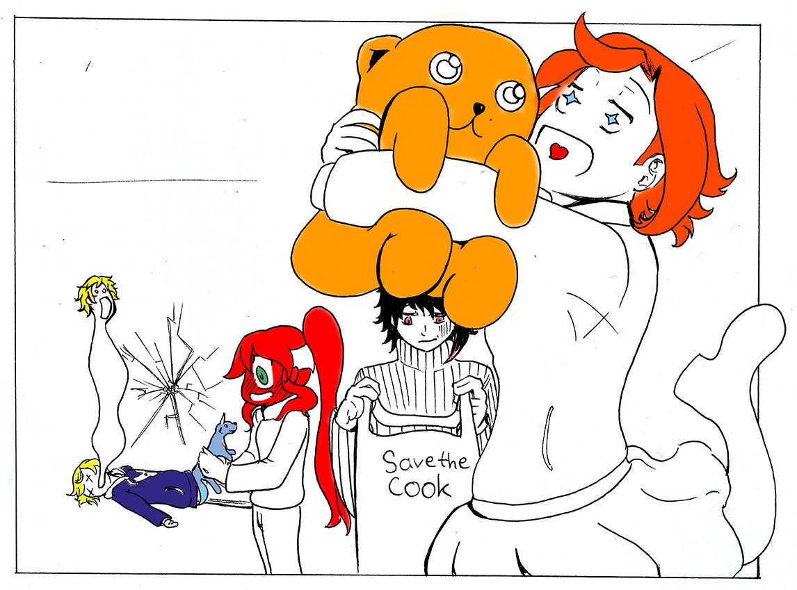 ShaYurigami's tweet photo. #RWBY #ChristmasMorning #JNPR #Comedy https://t.co/QqmWdVUwa5