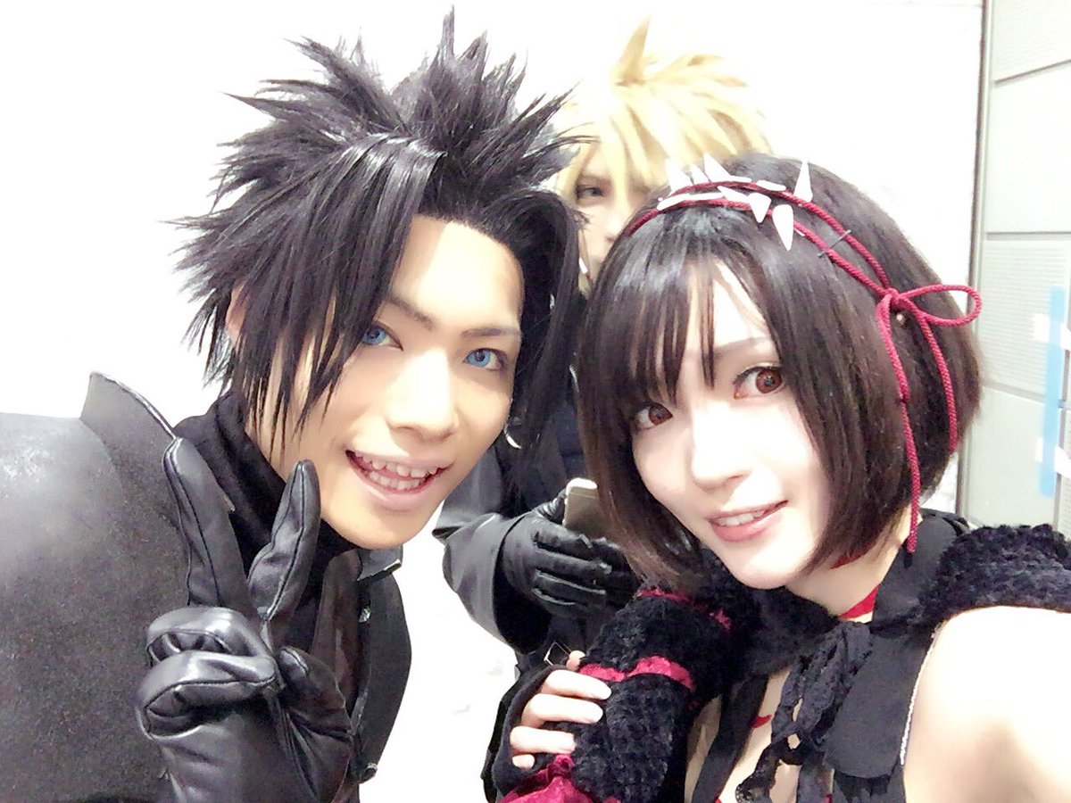 もころす No Twitter みずきち はやちん となコス1日目お疲れ様でした あ みずきちだ 嘘でしょ 服着てる と思いつつ声かけたらイケメンクラウドが振り返って はやちんだと気づいたwクラウドイケメンすぎるずるい