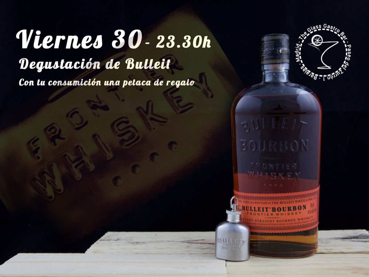 TheGlassGastroB's tweet photo. Un buen plan para ir despidiendo el año... ¿Te apuntas a disfrutar de un delicioso #whiskey de bourbon? #Madrid https://t.co/Co7MmGZ4As