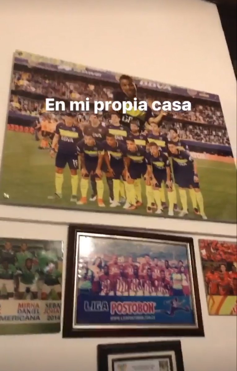 la12tuittera's tweet photo. El equipo de #Boca presente en la casa de @frankfabra en Colombia https://t.co/6oy2fsRN50