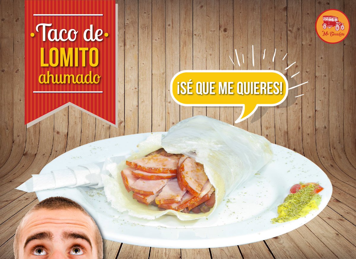 MiCarcochitar's tweet photo. ¡¡¡Yo quiero un super taco de lomito ahumado!!!  #MiCarcochita #Las24Horas #BierServido https://t.co/UEAEjkElEN