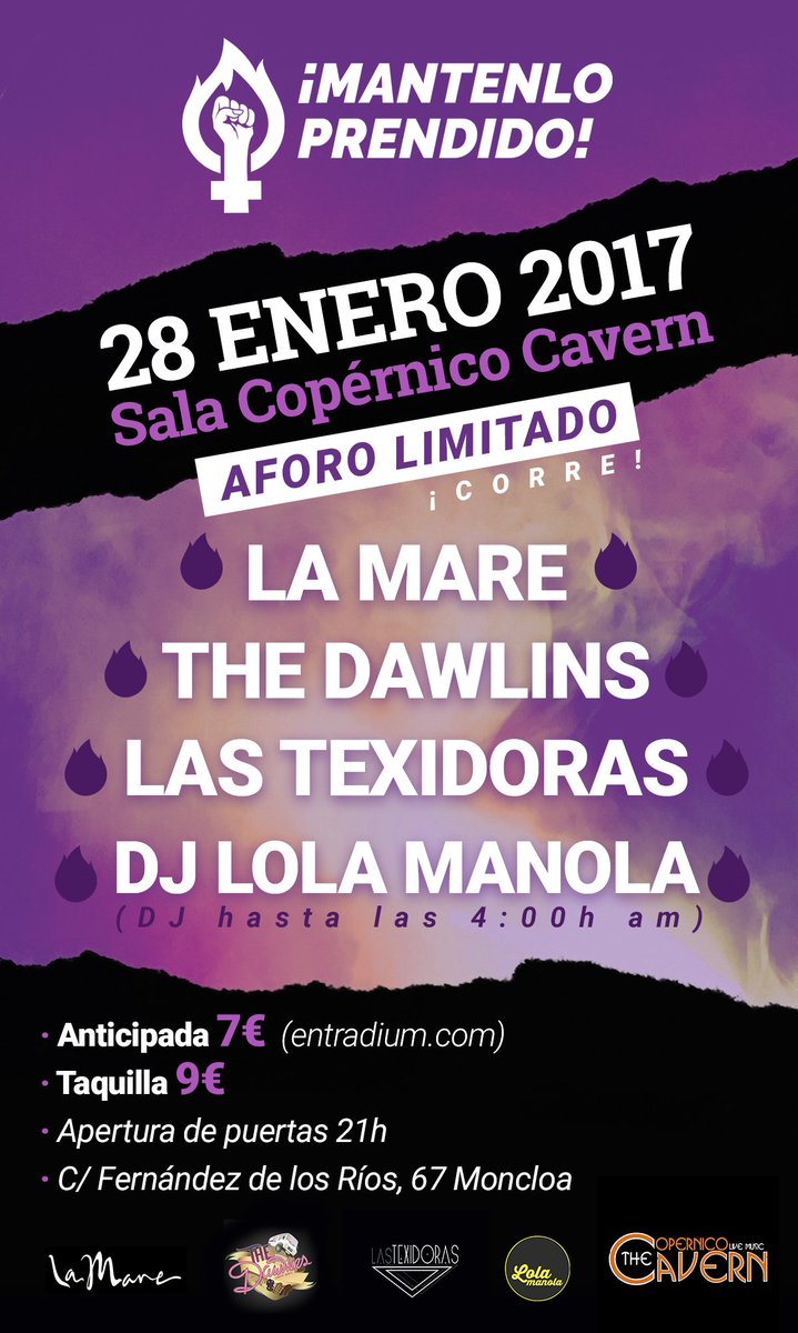 PrendidoFest's tweet photo. YA TENEMOS NUEVA EDICIÓN DEL ¡MANTENLO PRENDIDO! NO OS LA PODÉIS PERDER. https://t.co/odZDfMqvBI