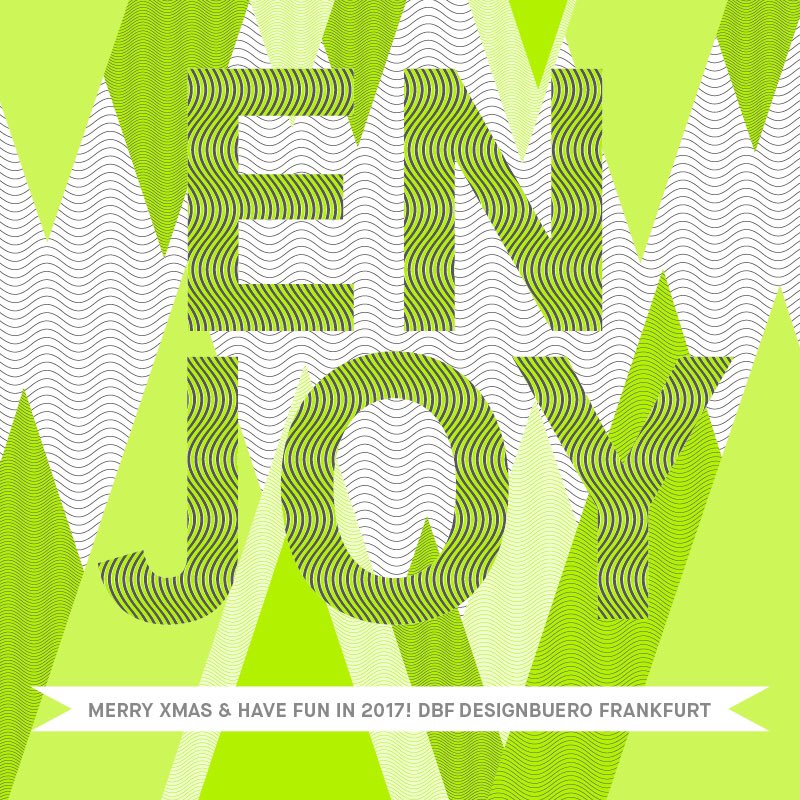 DesignbueroFFM's tweet photo. Enjoy the last days of 2016. Have fun in 2017! https://t.co/nQUWoehjvc https://t.co/pRKtoLXFlX