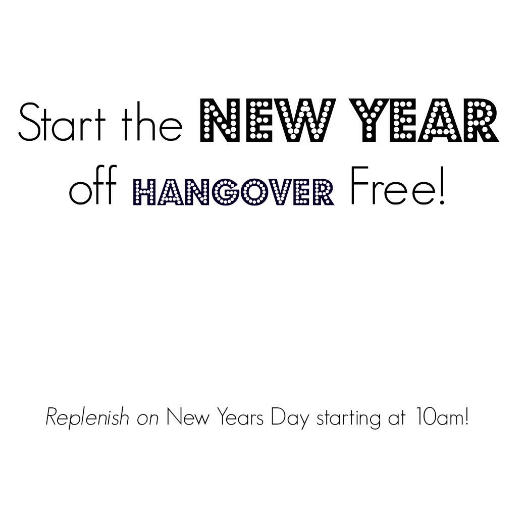 ReplenishIV's tweet photo. 2017 has no time for hangovers! Book your NYE relief today!  #replenishatl #ivtherapy #hangoverrelief #nye #weloveatl https://t.co/mXMdxbgb1D