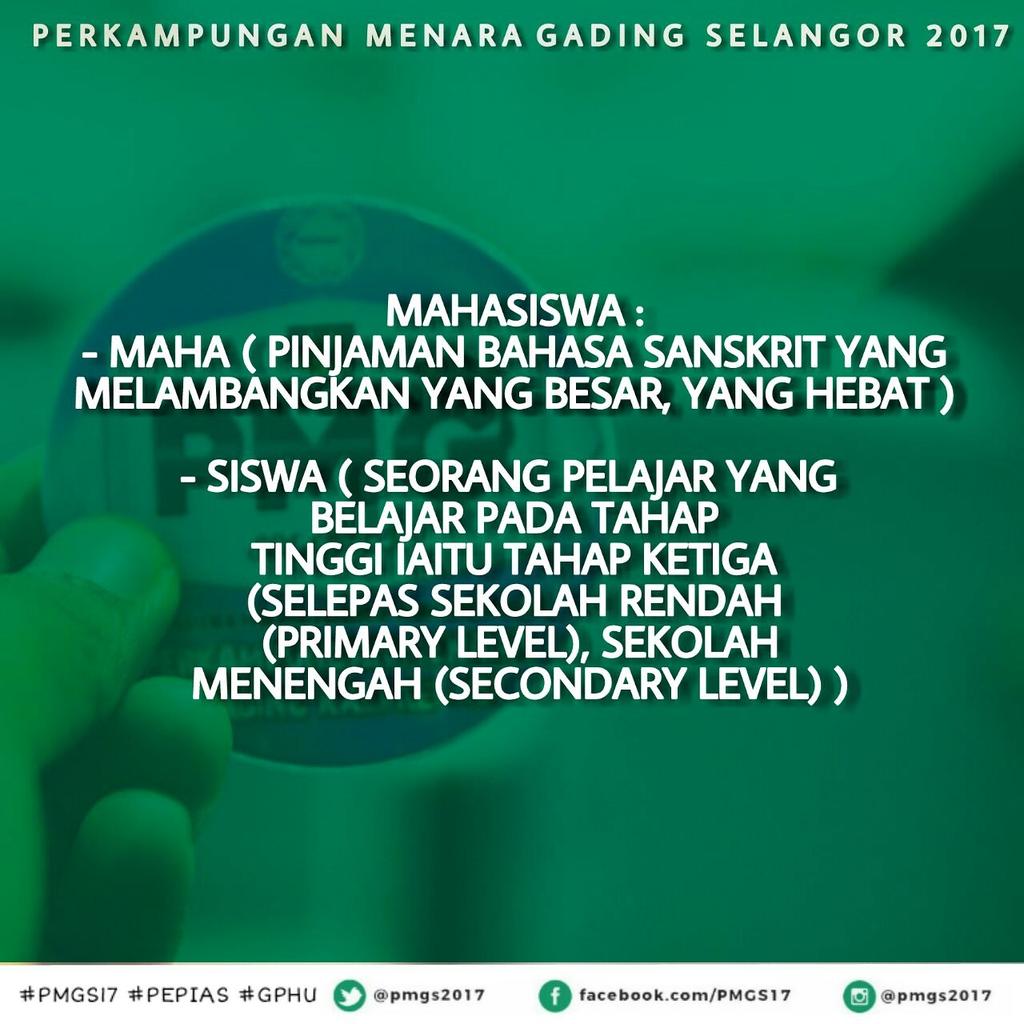 pmgselangor's tweet photo. Apakah itu mahasiswa?
#PMGS17
#PEPIAS
#GPHU
#RoadToPMGS17 https://t.co/GMrPQLkI1Y