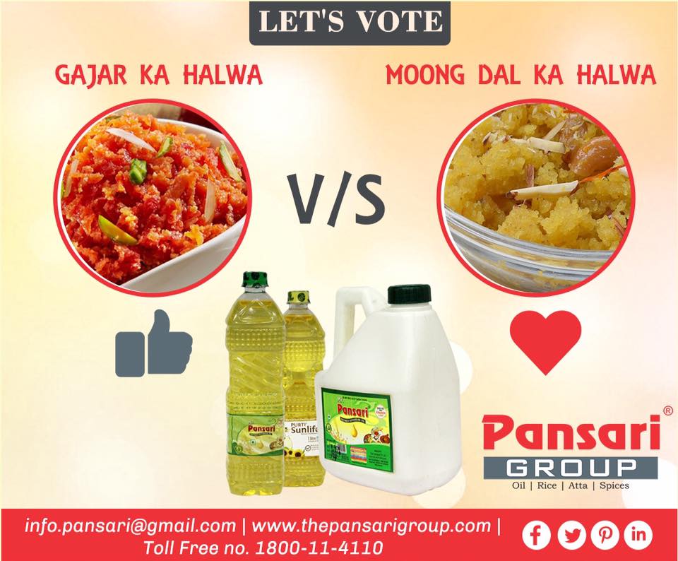 Let's vote and find out which the more popular winter dessert?? Like or love and let us know??